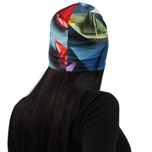 Load image into Gallery viewer, &quot;Origami Sailboat&quot; Beanie.
