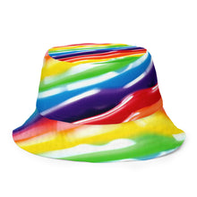 Load image into Gallery viewer, The Candy Cane Reversible Bucket Hat.
