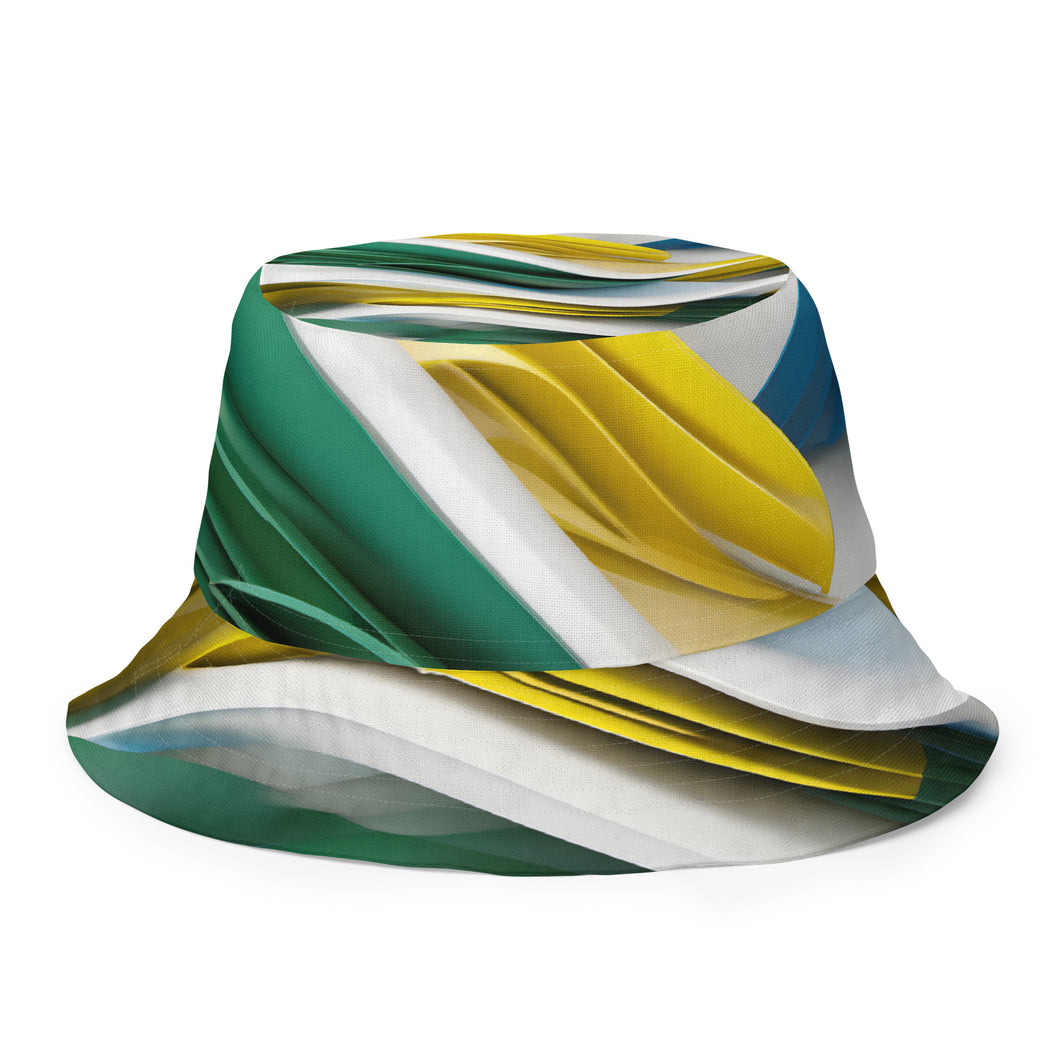 The 3D Waves Reversible Bucket Hat.