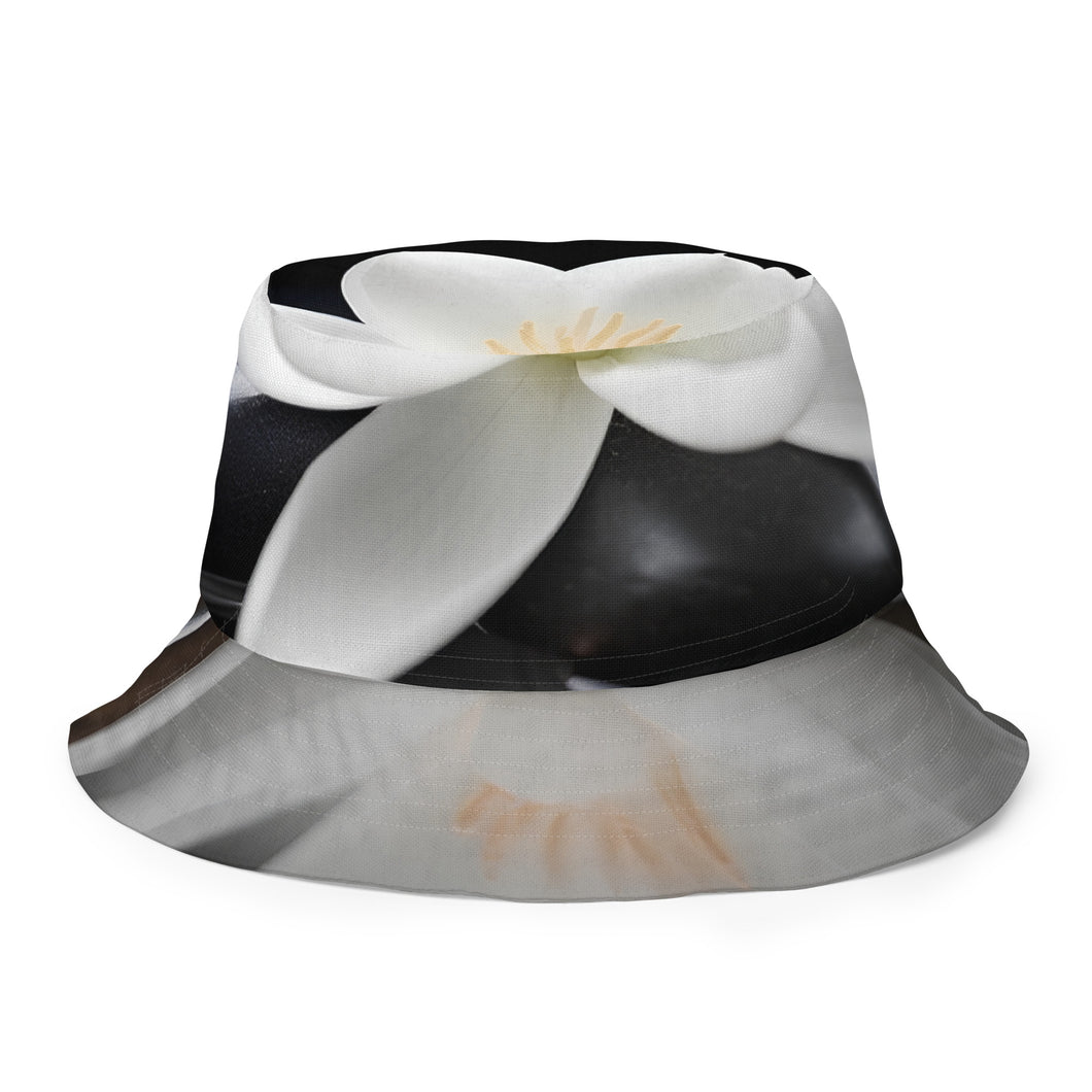 The Yoga Stones Reversible Bucket Hat.