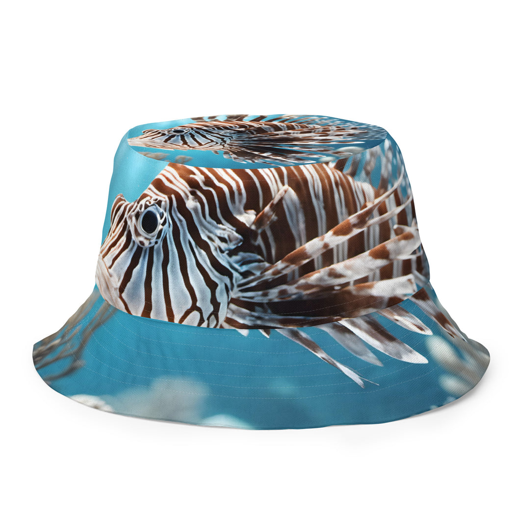The Lion Fish Reversible Bucket Hat.