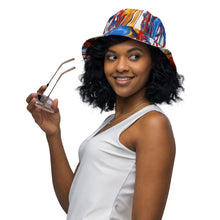 Load image into Gallery viewer, The Paint Drip Reversible Bucket Hat.
