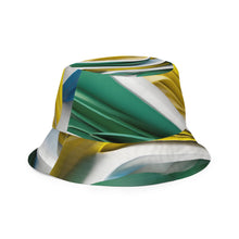 Load image into Gallery viewer, The 3D Waves Reversible Bucket Hat.
