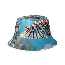 Load image into Gallery viewer, The Lion Fish Reversible Bucket Hat.
