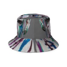 Load image into Gallery viewer, The Blue Face Reversible Bucket Hat.
