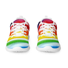 Load image into Gallery viewer, &quot;Candy Cane&quot; Men’s athletic shoes.
