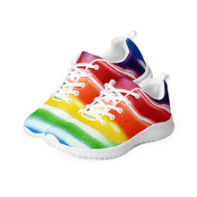 Load image into Gallery viewer, &quot;Candy Cane&quot; Men’s athletic shoes.
