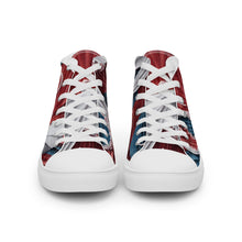 Load image into Gallery viewer, &quot;Origami Octopus&quot; Men’s high top canvas shoes
