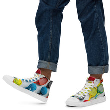 Load image into Gallery viewer, &quot;Tennis&quot; Men’s high top canvas shoes
