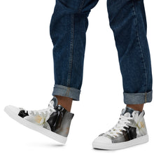 Load image into Gallery viewer, &quot;Yoga Stones&quot;  Men’s high top canvas shoes
