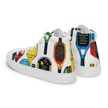 Load image into Gallery viewer, &quot;Pickle Ball&quot; Men’s high top canvas shoes
