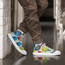 Load image into Gallery viewer, &quot;Tennis&quot; Men’s high top canvas shoes
