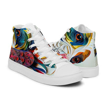 Load image into Gallery viewer, &quot;Dog&#39;s Head&quot;  Men’s high top canvas shoes
