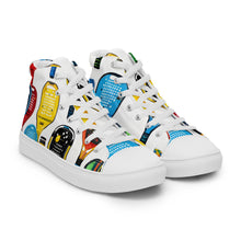 Load image into Gallery viewer, &quot;Pickle Ball&quot; Men’s high top canvas shoes
