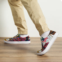 Load image into Gallery viewer, &quot;Dog&#39;s Head&quot;  Men’s lace-up canvas shoes
