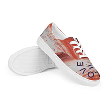 Load image into Gallery viewer, &quot;Love = Love&quot; Men’s lace-up canvas shoes
