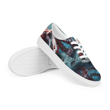 Load image into Gallery viewer, &quot;Octopus&quot; Men’s lace-up canvas shoes
