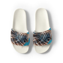 Load image into Gallery viewer, Lion Fish Unisex Slides.
