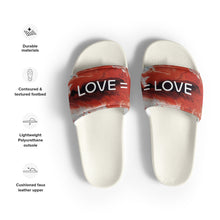 Load image into Gallery viewer, Love + Love Unisex Slides.
