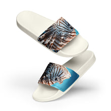 Load image into Gallery viewer, Lion Fish Unisex Slides.
