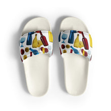 Load image into Gallery viewer, &quot;Wine Bottles&quot; Unisex slides.
