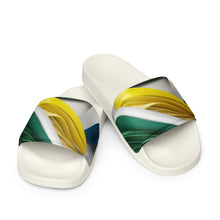 Load image into Gallery viewer, &quot;3D Waves&quot; Unisex slides.
