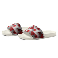 Load image into Gallery viewer, &quot;Red Traingles&quot; Unisex slides.
