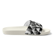 Load image into Gallery viewer, &quot;Black Triangles&quot; Unisex slides.
