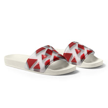 Load image into Gallery viewer, &quot;Red Traingles&quot; Unisex slides.

