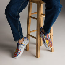 Load image into Gallery viewer, &quot;Paint&quot; Men’s slip-on canvas shoes
