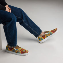 Load image into Gallery viewer, &quot;Paisley One&quot;  Men’s slip-on canvas shoes

