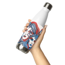 Load image into Gallery viewer, &quot;Faces&quot; Stainless Steel Water Bottle.
