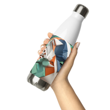 Load image into Gallery viewer, &quot;Art Deco 2&quot; Stainless Steel Water Bottle.
