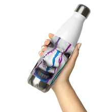 Load image into Gallery viewer, &quot;Blue Face&quot; Stainless steel water bottle.
