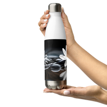Load image into Gallery viewer, &quot;Yoga Stones&quot; Stainless Steel Water Bottle.
