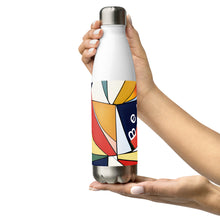 Load image into Gallery viewer, &quot;Art Deco4&quot; Stainless steel water bottle.
