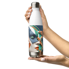 Load image into Gallery viewer, &quot;Art Deco 2&quot; Stainless Steel Water Bottle.

