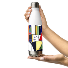 Load image into Gallery viewer, &quot;Art Deco 3&quot; Stainless Steel Water Bottle.
