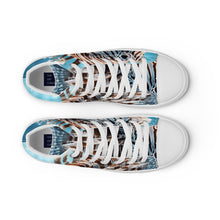 Load image into Gallery viewer, &quot;Lion Fish&quot;  Women’s high top canvas shoes

