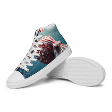Load image into Gallery viewer, &quot;Octopus&quot;  Women’s high top canvas shoes
