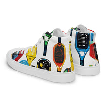 Load image into Gallery viewer, &quot;Pickle Ball&quot;  Women’s high top canvas shoes
