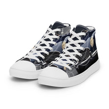 Load image into Gallery viewer, &quot;Sports Car&quot;  Women’s high top canvas shoes
