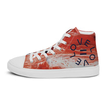 Load image into Gallery viewer, &quot;Love = Love&quot;  Women’s high top canvas shoes
