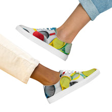 Load image into Gallery viewer, &quot;Tennis&quot;  Women’s lace-up canvas shoes
