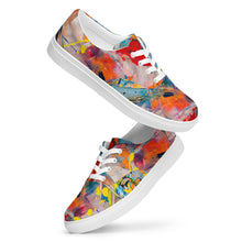 Load image into Gallery viewer, &quot;Abstract One&quot;  Women’s lace-up canvas shoes
