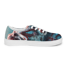 Load image into Gallery viewer, &quot;Octopus&quot;  Women’s lace-up canvas shoes
