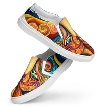 Load image into Gallery viewer, &quot;Lion&quot;  Women’s slip-on canvas shoes
