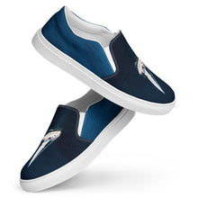 Load image into Gallery viewer, &quot;Blue Sailboat&quot;  Women’s slip-on canvas shoes
