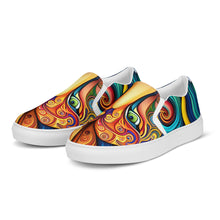 Load image into Gallery viewer, &quot;Lion&quot;  Women’s slip-on canvas shoes
