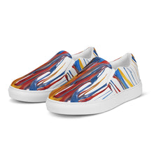 Load image into Gallery viewer, Paint&quot;  Women’s slip-on canvas shoes
